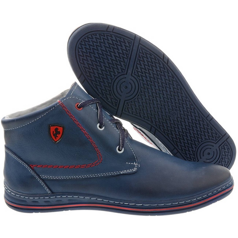 Polbut Bottes non isolées homme 339 bleu marine 3
