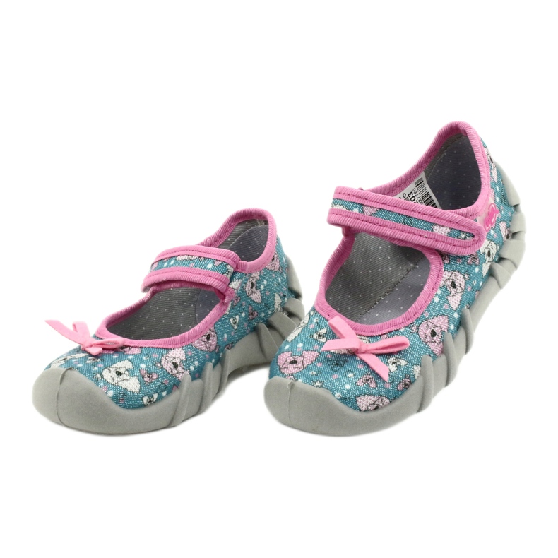 Chaussures pour enfants Befado 109P203 rose bleu 3
