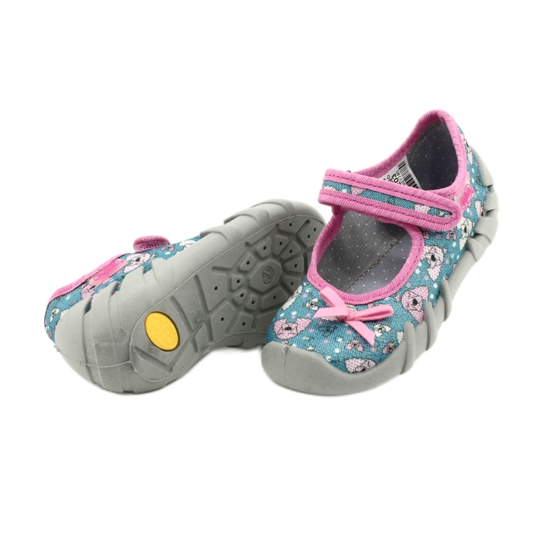 Chaussures pour enfants Befado 109P203 rose bleu 4