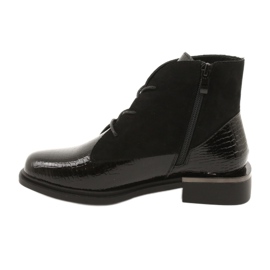Bottes noires des travailleurs Sergio Leone BT401 1