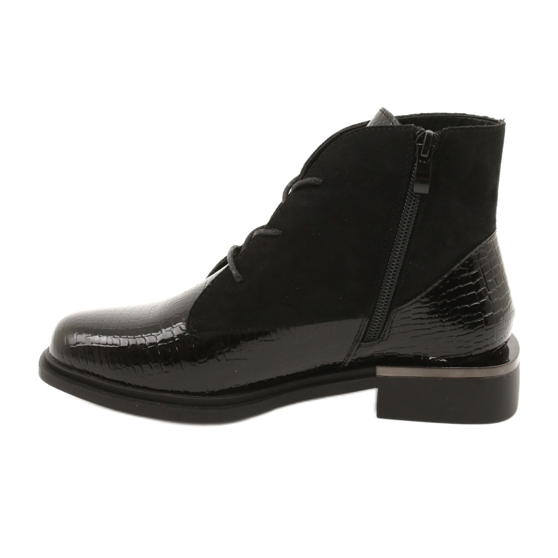 Bottes noires des travailleurs Sergio Leone BT401 le noir 1