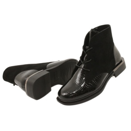 Bottes noires des travailleurs Sergio Leone BT401 3