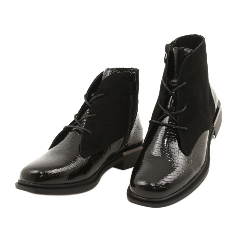 Bottes noires des travailleurs Sergio Leone BT401 le noir 2