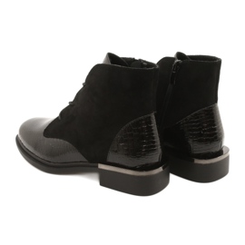 Bottes noires des travailleurs Sergio Leone BT401 4