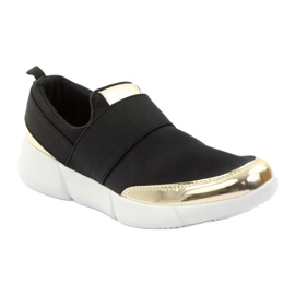 McKey Chaussures softshell sport or noir le noir jaune 1