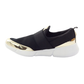 McKey Chaussures softshell sport or noir jaune 2