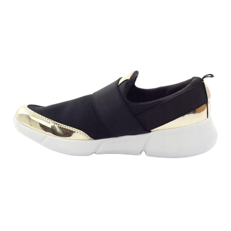McKey Chaussures softshell sport or noir le noir jaune 2