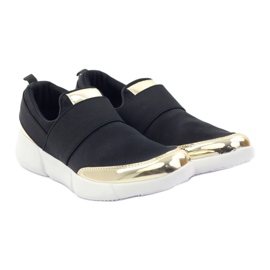 McKey Chaussures softshell sport or noir jaune 4