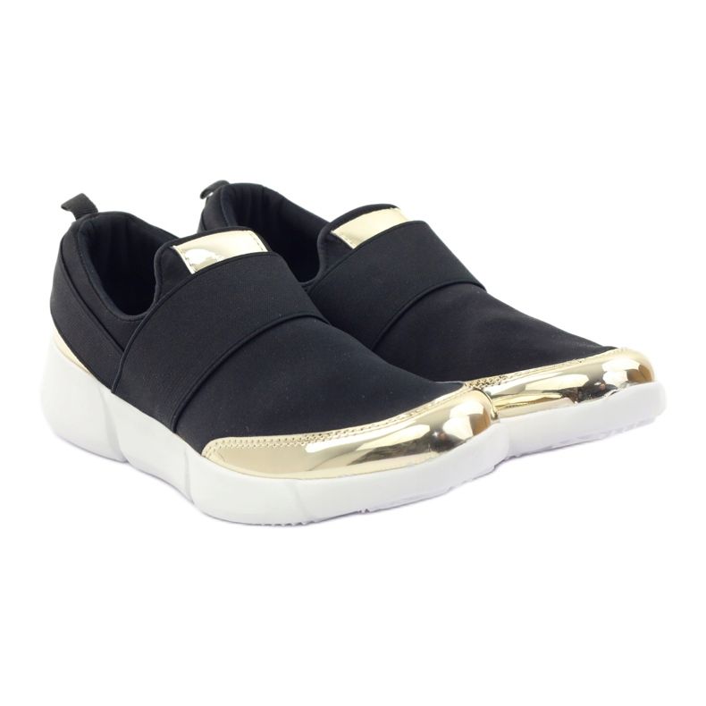 McKey Chaussures softshell sport or noir le noir jaune 4