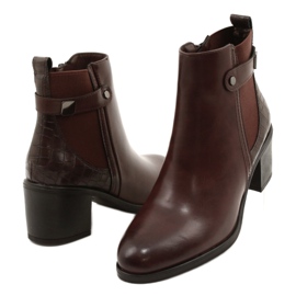 Bottes Marron Classiques Sergio Leone BT630 brun 3