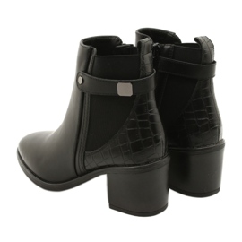 Bottes isolées classiques pour femmes Sergio Leone BT630 Black le noir 5