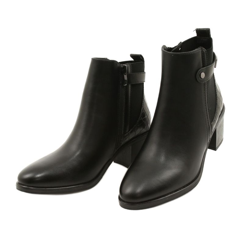 Bottes isolées classiques pour femmes Sergio Leone BT630 Black noir 3