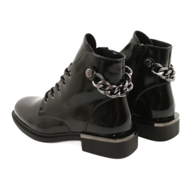 Bottes Avec Chaîne Sergio Leone BT405 Noir le noir 3