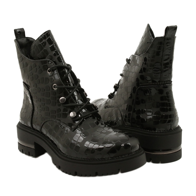 Bottes élégantes Sergio Leone TR744 noir 5