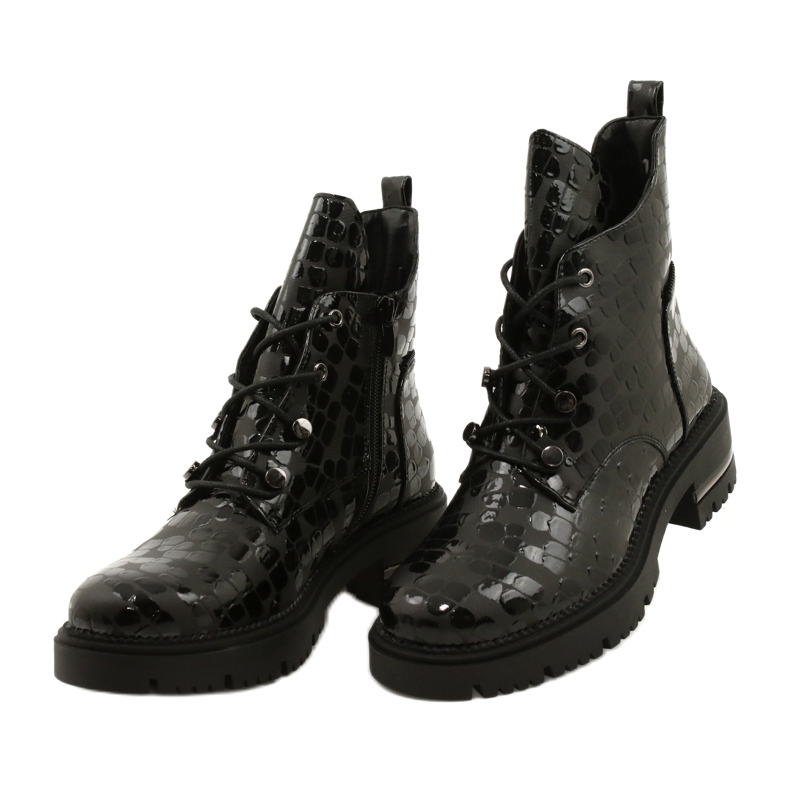 Bottes élégantes Sergio Leone TR744 noir 2
