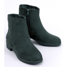 BM Bottines Chelsea vertes classiques pour femmes 6215 Atrovirens 1