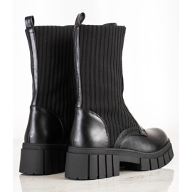 Seastar Travailleurs noirs avec une chaussette le noir 1