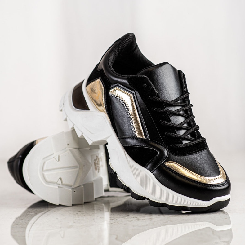 SHELOVET Baskets élégantes le noir 1 SHELOVET Baskets élégantes le noir 1