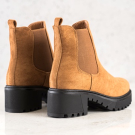 Seastar Bottines Chelsea classiques brun 4