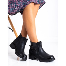 Renda Bottes à boucle le noir 1