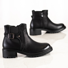 Renda Bottes à boucle le noir 2