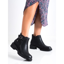 Renda Bottes confortables avec une boucle le noir 2