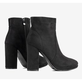 Bottines femme Merrados noires 1