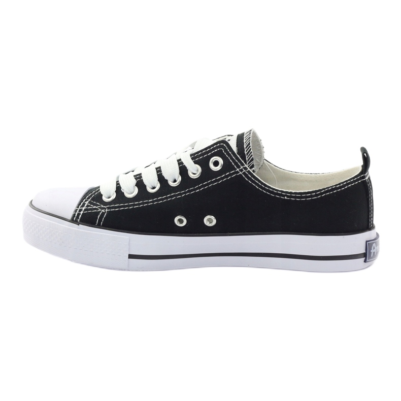 American Club Baskets classiques noires American DSLN-01 chaussures 2