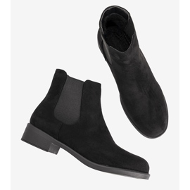 Bottes isolées classiques noires pour femmes Cristal le noir 2