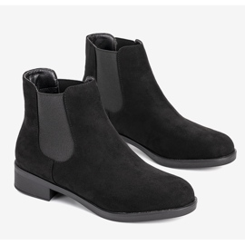 Bottes isolées classiques noires pour femmes Cristal le noir 1
