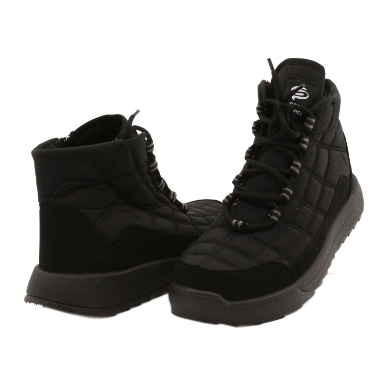 Bottes Homme Sur Fourrure Progress 21-20 Noir 3