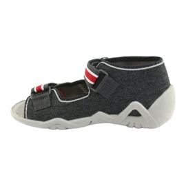 Chaussures enfant Befado 250P087 rouge gris 3 Chaussures enfant Befado 250P087 rouge gris 3