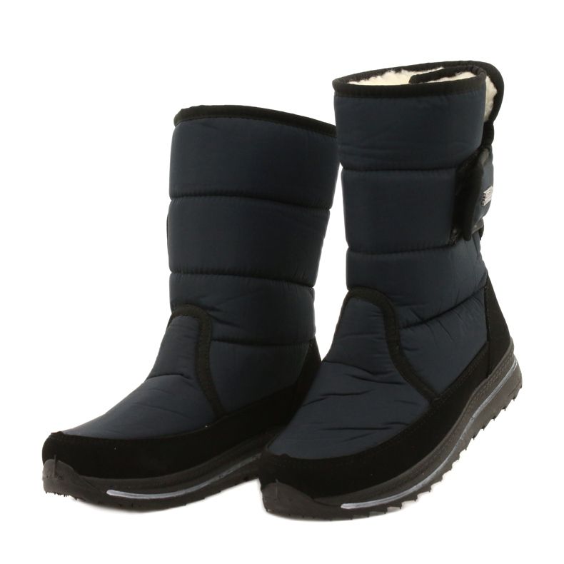 Les bottes sportives féminines progressent progj-21-08 bleu marine noir 2