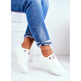 Baskets Femme Cross Jeans Blanc DD2R4030C 2