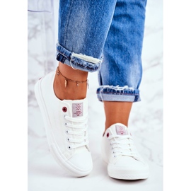 Baskets Femme Cross Jeans Blanc DD2R4030C blanche 3