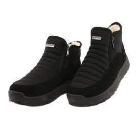 Bottes de femmes sur la progression de la fourrure progj-21-21 noir le noir 2