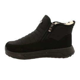 Bottes de femmes sur la progression de la fourrure progj-21-21 noir le noir 1