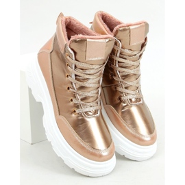 Chaussures de sport champagne chaud FA-3357 Champagne rose 1