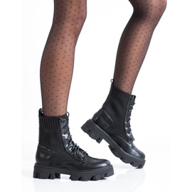 Seastar Ouvriers à enfiler avec une chaussette noir 2