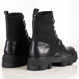 Seastar Ouvriers à enfiler avec une chaussette noir 1