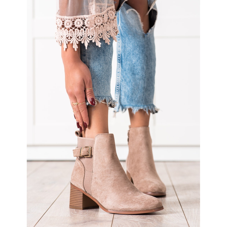 Seastar Bottes élégantes avec boucle brun 1