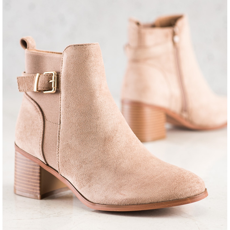 Seastar Bottes élégantes avec boucle brun 2