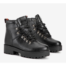 Trappeurs classiques noirs pour femmes Adaya 1