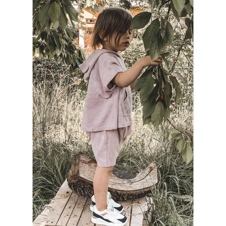 Chaussures de sport pour enfants Sneakers Noir-Violet Game Time blanc 5