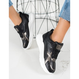 SHELOVET Baskets sur la plate-forme le noir 1