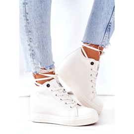Baskets en cuir Big Star EE274128 Blanc 2