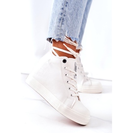 Baskets en cuir Big Star EE274128 Blanc 3