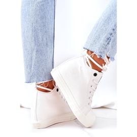 Baskets en cuir Big Star EE274128 Blanc 4