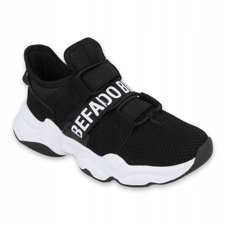 Chaussures pour enfants Befado 516Y066 blanche le noir 1