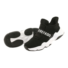 Chaussures pour enfants Befado 516Y066 blanc noir 3